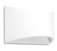 Integral LED Galatsi Indoor Decorative Plaster Up & Down Wall Light | Paintable | Ideal for Bedroom, Living Room, Hallway, Office | Requires 1 x G9 LED Bulb (Sold Separately)