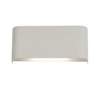 Searchlight 1953WH Matchbox LED Wall Light, white