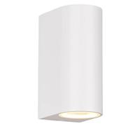 Wall Light White Roya Double Spot IP44 Matt Round Trio 204260231