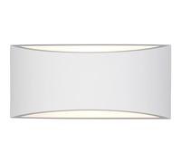 Trio Lighting Wacadia wall light, white, width 30 cm, plaster