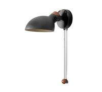 Wall Lighting Fixtures Adjustable Wall Sconce with Pull Chain Matte Metal Wooden Retro Wall Lamp Indoor Wall Mounted Lighting Fixture for Bedroom Bedside Corridor Living Room Lounge Hotel Study