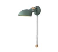 Wall Lighting Fixtures Adjustable Wall Sconce with Pull Chain Matte Metal Wooden Retro Wall Lamp Indoor Wall Mounted Lighting Fixture for Bedroom Bedside Corridor Living Room Lounge Hotel Study