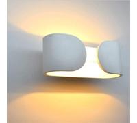 Wall Lighting Fixtures Aluminum Indoor LED Wall Sconce Simple Bedroom Hallway Wall Light 6W Up and Down Bedside Reading Lamp Bathroom Vanity Wall Lamp Modern Mini Rustic Porch Illumination Fixtur