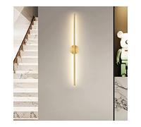 Wall Lighting Fixtures Modern Long Strip Simple LED Disc Wall Sconce Three-color Light-changing Cylinder Wall Mounted Lighting Fixture for Living Room Bedroom Corridor