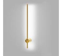 Wall Lights Fixture Modern Lantern Long Tube LED Wall Lamp Creative 360°Rotating Copper Ceiling Wall Sconce Indoor 3-Color Temperature Mode for Bedroom Living Room