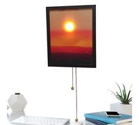 Wall Lights for Living Room | Sunset Sunrise Ambient Night Light,Manual Control Night Lamp for Meditation Space Reading Room Home Theater Photography Study Office Apartment Bedroom