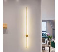 Wall Lights Indoor Rotatable 360° Wall Soncesfor Aluminightlight/Black Warm Light/120Cm