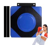 Wall Mat Boxing, Boxing Wall Punching Pad, Height Adjustable Wa-ll Mounted Punch Pad, PU Leather Square Punching Bag Strike Kicking Practice Mat For Kickboxing Karate Arts Training