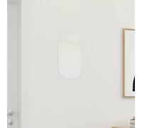 Wall Mirror 40x20 cm Glass 4mm Rectangular Silver Reflective Vanity for Bathroom