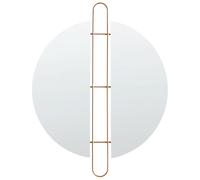 Wall Mirror ATTIN 52 cm 65 cm Gold