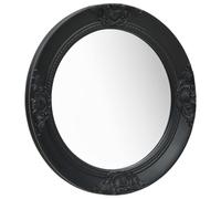 Wall Mirror Baroque Style 50 cm Black Hanging Antique vidaXL
