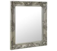 Wall Mirror Baroque Style Hanging Mirror Decorative Bathroom Mirror vidaXL