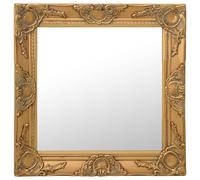 Wall Mirror Baroque Style Hanging Mirror Decorative Bathroom Mirror vidaXL