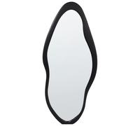 Wall Mirror BLET 80 cm 180 cm Wood Black