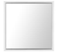 Beliani Wall Mirror BRIGNOLES 50 cm 50 cm White, White