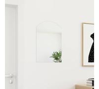 Wall Mirror Clear Glass 60x40cm 4mm Polished Edge Slim Rectangular Vanity Mirror