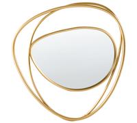 Wall Mirror COURCY 50 cm 54 cm Metal Gold