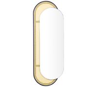 Wall Mirror CREIL 51 cm 143 cm PE Rattan Natural