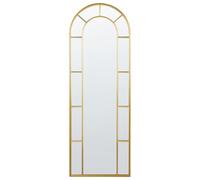 Wall Mirror CROSSES 60 cm 170 cm Metal Gold