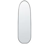 Beliani Wall Mirror Darnets 45 Cm 160 Cm Metal Black