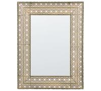 Wall Mirror DEHRADUN 69 cm 90 cm Metal Gold
