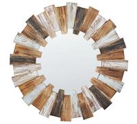 Wall Mirror ECATEPEC 66 cm 66 cm Brown