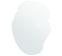 Beliani Wall Mirror FALAISE 50 cm 70 cm Silver, Silver