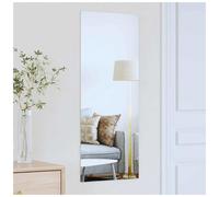Wall Mirror Frameless Tempered Glass 40x100 cm EVA Backing Indoor Minimal Style