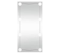 Wall Mirror Makeup Mirror Hanging Mirror Glass Rectangle Cosmetic Mirror vidaXL