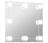 Wall Mirror Makeup Mirror Hanging Mirror Glass Rectangle Cosmetic Mirror vidaXL