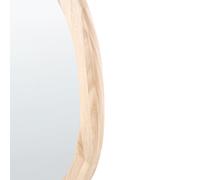 Wall Mirror MONTVALEN 59 cm 150 cm Paulownia Wood Light Brown