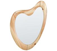 Wall Mirror NEURE 90 cm 77 cm Fir Wood Natural
