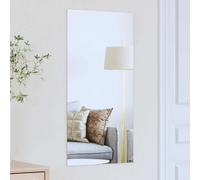 vidaXL Wall Mirror 40 x 80 cm Tempered Glass, Modern Wall Mirror, Elegant Reflective Decor Piece, Minimalist Bathroom, Stylish Indoor for Home Enhancing