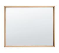 Wall Mirror ROSELL 80 cm 65 cm Light Brown