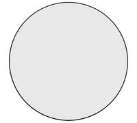 vidaXL Wall Mirror Black 脴 60 cm Round NEW