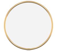 vidaXL Wall Mirror Black Ø 30 cm Round
