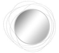 Wall Mirror Round Metal Frame Decorative Bedroom Bathroom Gold