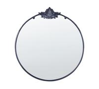 Wall Mirror SOMMANT Round Black