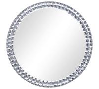 Wall Mirror Tempered Glass Cosmetic Bathroom Makeup Decor Multi Sizes vidaXL