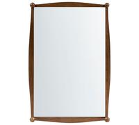 Wall Mirror TORTERON 61 cm 91 cm Paulownia Wood Brown