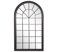 Wall Mirror TREVOL Metal Black