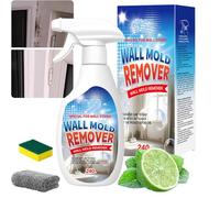 Wall Mold Remover Spray, 2026 New Highly Effective Mould Removal Spray For Walls, Multi Wall Mould Cleaner, Portable Walls Stain Removeal, For Bathroom Kitchen Tile Wood Fabric Stain Remover (1pc)
