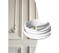 Wall Moulding Insert Kit for Living Room Cafe Hallway, Universal 3D Doorway Arch Molding with Adhesive Backing, DIY Wall Arch Trim(W2cm(3/4")-B,2m(6.5ft))