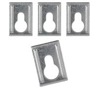 Wall Mount 103693 Suitable as Replacement Part for IKEA PAX Kallax Metod Mounting Plate Wall Mounting (Pack of 4)