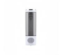 Wall Mount 300ML Soap Dispenser for Shampoo Conditioner with Enlarged Outlet and Consistent Output Flow (Single Bottle)