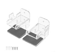 Wall Mount Acrylic Holder - For Nintendo Switch 2, Transparent Space-Saving Console Stand with Hardware, Modern Gaming Accessory - For Clutter-Free Setup,