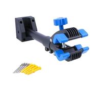 Wall Mount | Adjustable Folding Clamp | Home Maintenance Rack Work Bench Road Mountain Bike Storage Garage Organizer Hook Hanger Equipment Salv