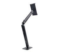 Wall Mount Adjustable Rotating Phone Stand Metal Bracket Smartphone Tablet Space Saving Design Quick Install Wall Mount Phone Holder Metal