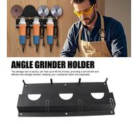 .Wall Mount Angle Grinder Holder With Discs Hook Rack Cord Hanger Cutter