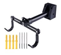 Wall Mount Bike Rack - Horizontal Bike Storage Stand Hanger - 360 Degree Adjustable Storage Holder, Shelving System Organizer Stand for Garage Shop Garden